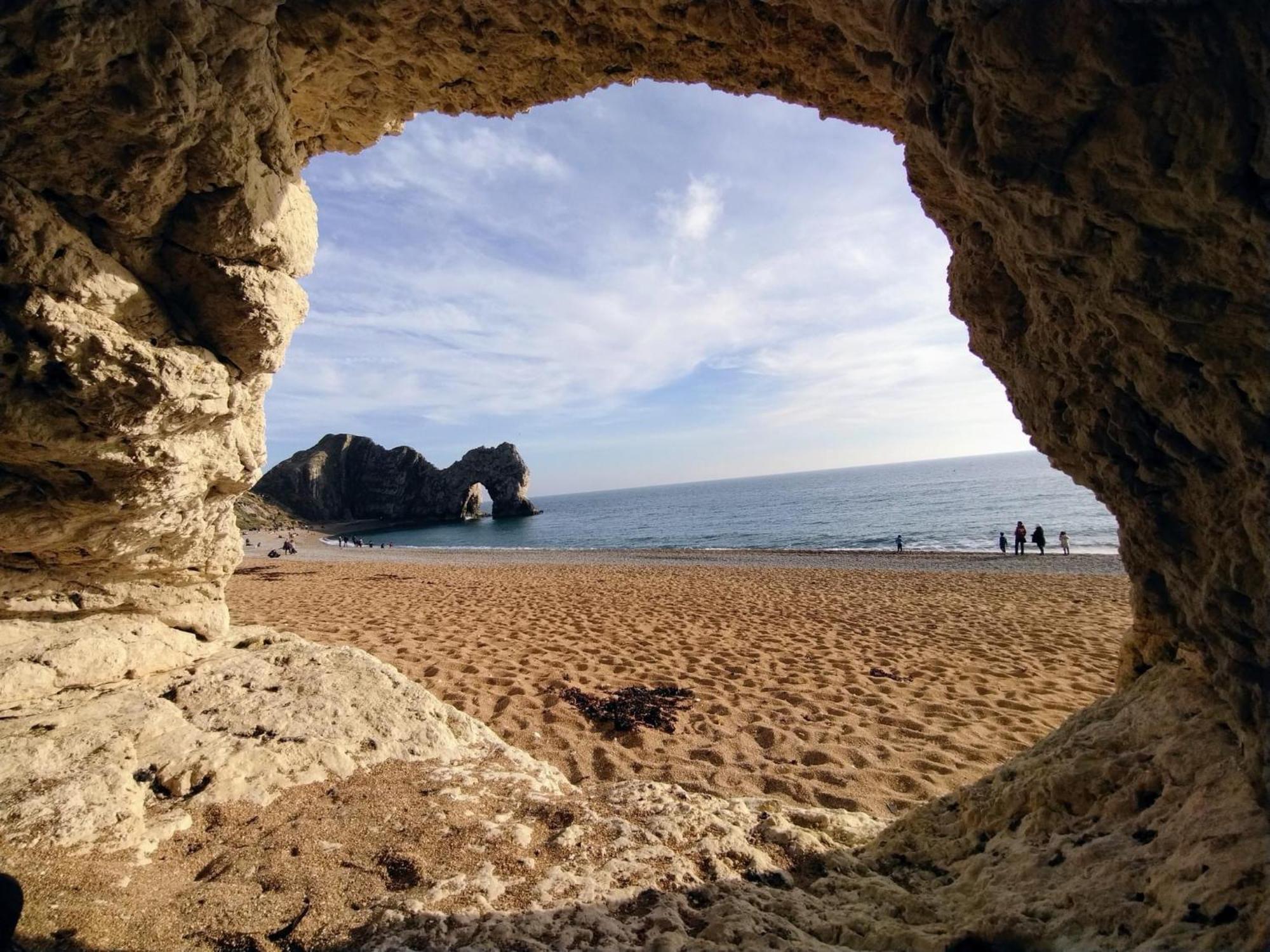 Emma'S Sea View 2-Bedroom Caravan At Durdle Door Near Wareham Dorset Вест-Лалворт Екстер'єр фото