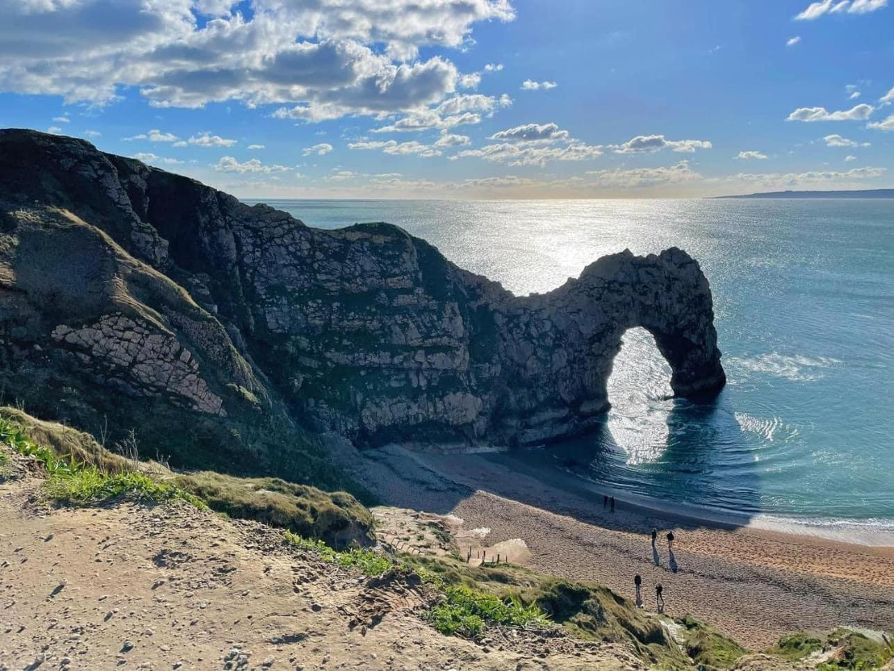 Emma'S Sea View 2-Bedroom Caravan At Durdle Door Near Wareham Dorset Вест-Лалворт Екстер'єр фото