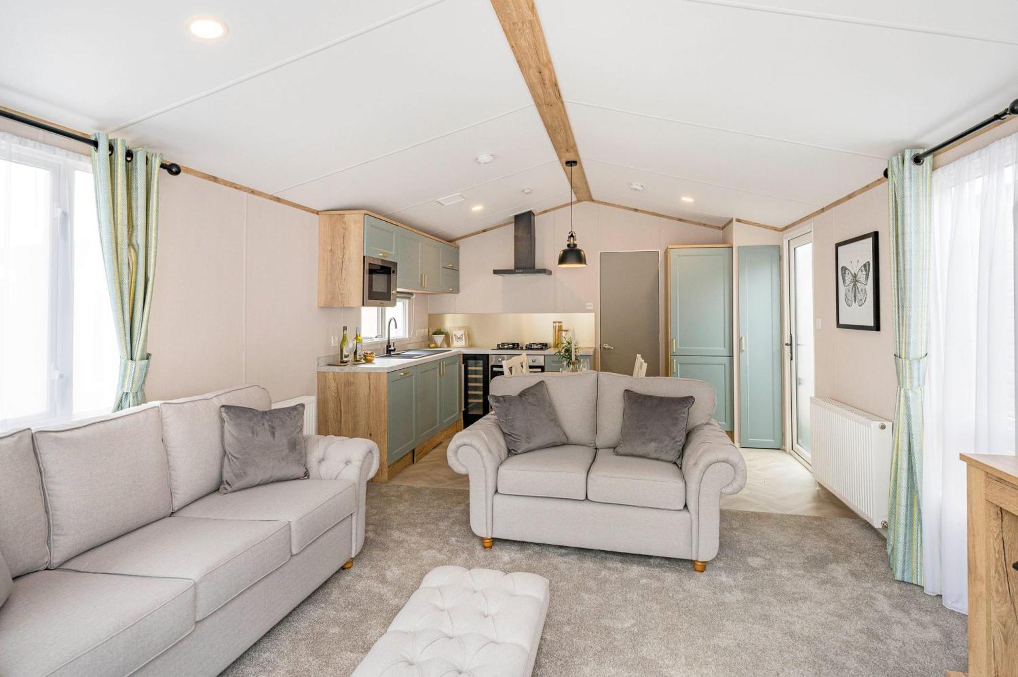 Emma'S Sea View 2-Bedroom Caravan At Durdle Door Near Wareham Dorset Вест-Лалворт Екстер'єр фото